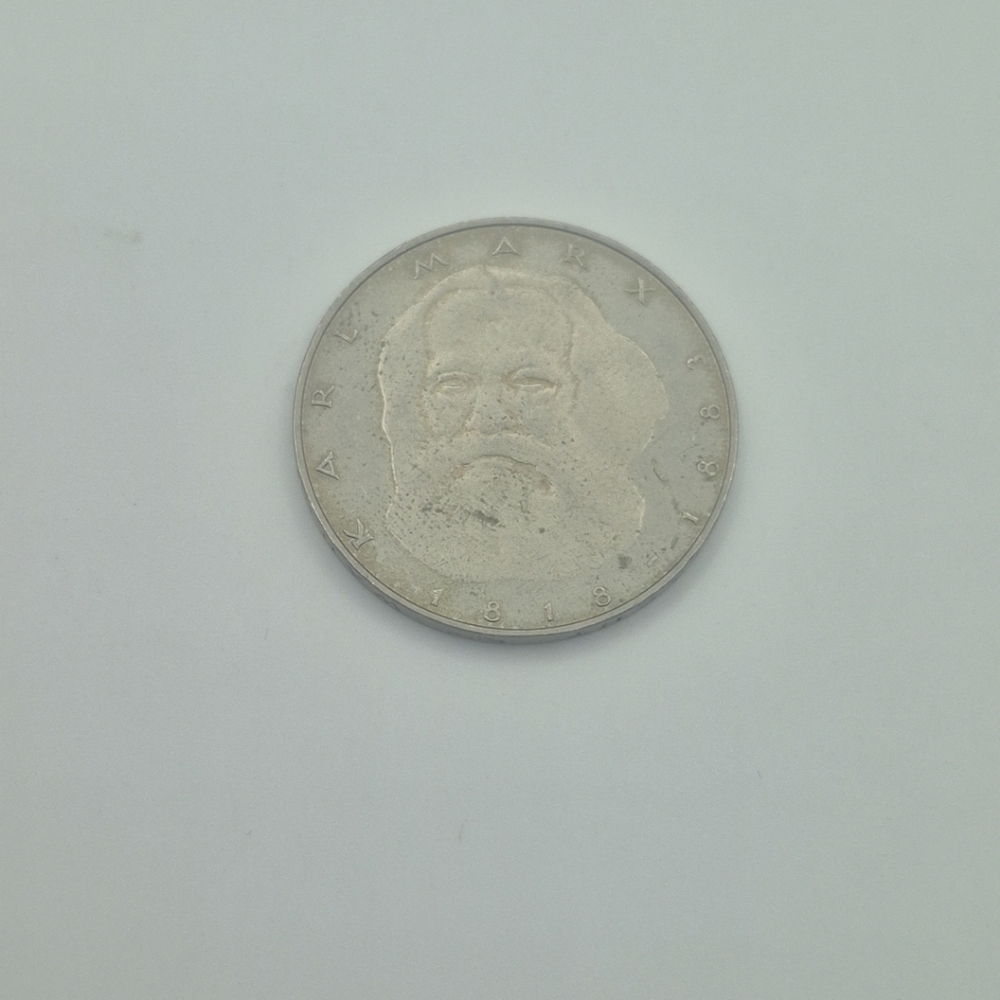 1983-J German 5 Mark Copper-Nickel Clad